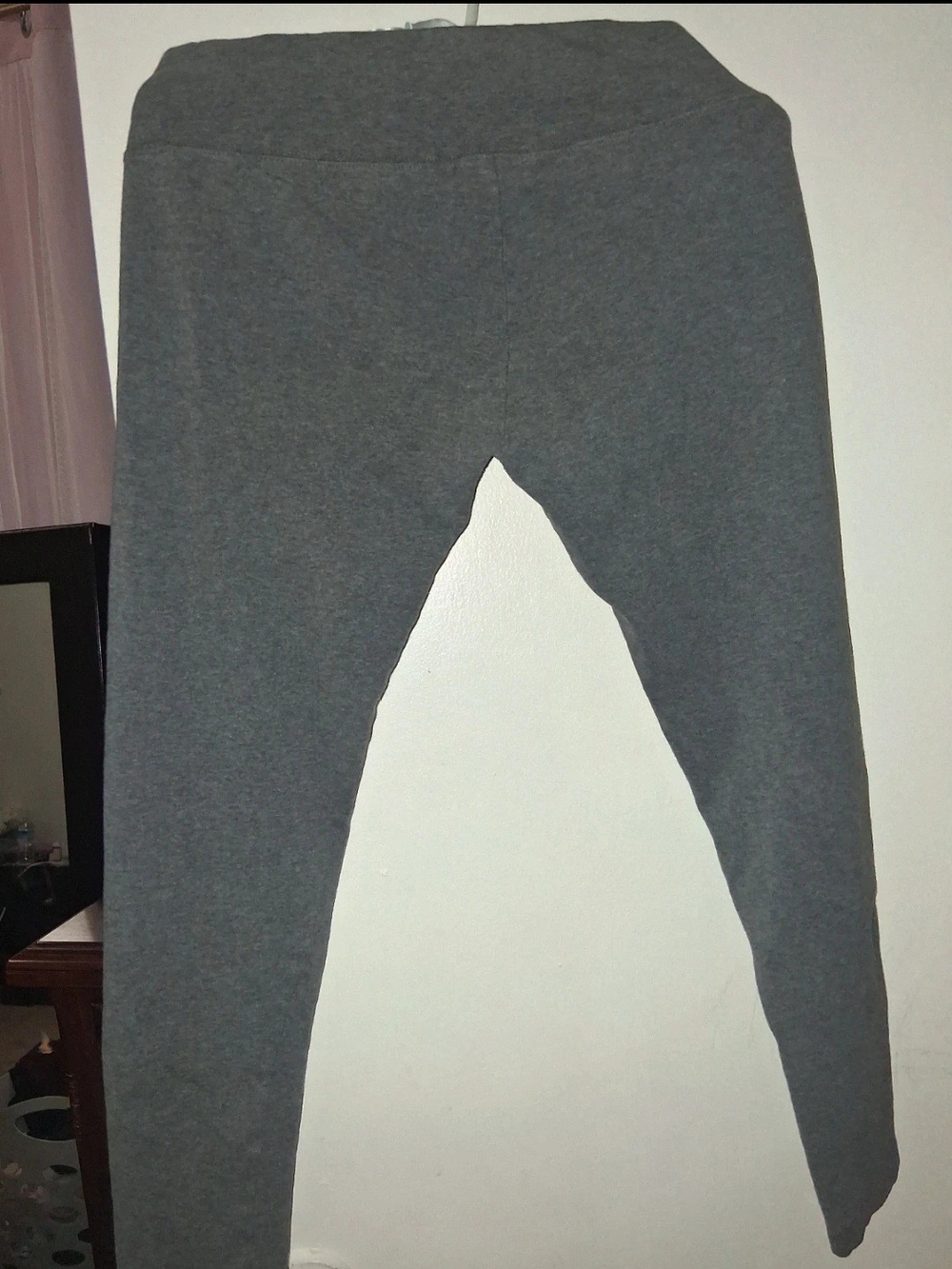 Justice Women's Dark Gray Fleece Jogger Pants